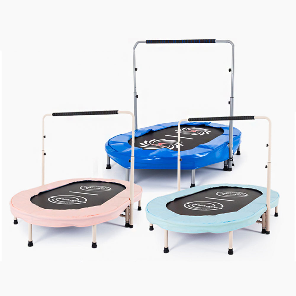V 아이워너 2인용 트램폴린 유아 어린이 방방 점핑 다이어트 키크기 운동 성장 선물 장난감 홈트