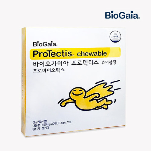 [바이오가이아] 프로텍티스 츄어블유산균[60정]