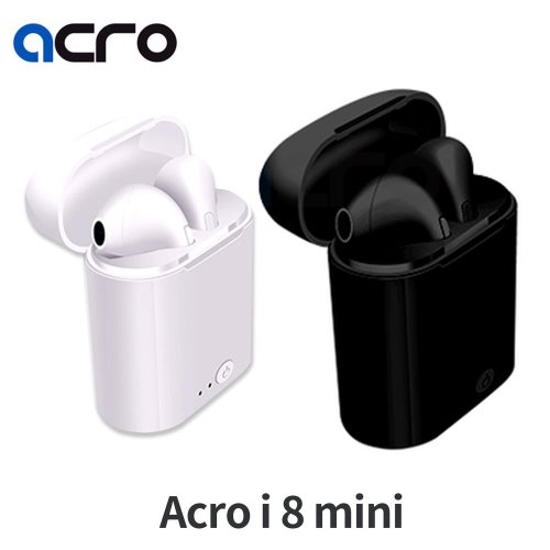 CF ACRO 가성비 블루투스 무선 이어폰 차이팟 i8 mini 화이트