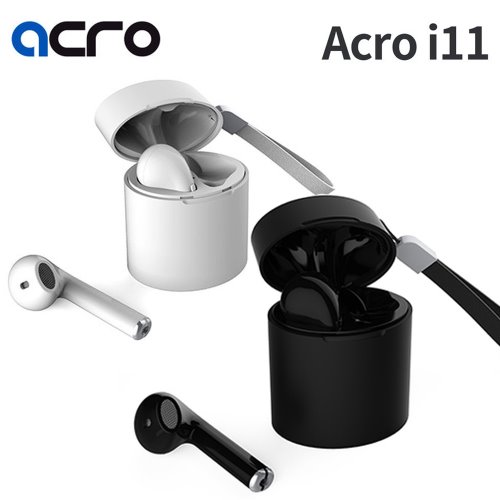 CF ACRO 가성비 블루투스 무선 이어폰 차이팟 i11 화이트