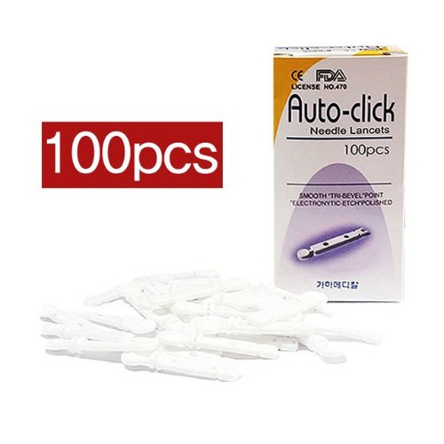 CF Auto-click 오토클릭 채혈침 1Box(100개입) / 아큐첵용 란셋