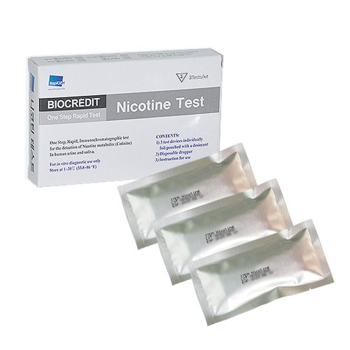 일회용 니코틴 테스트 1각(3개입)