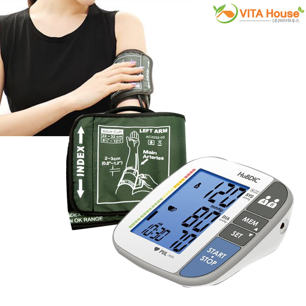 휴비딕 자동 전자 혈압계 비피첵 프로 HBP-1800 V